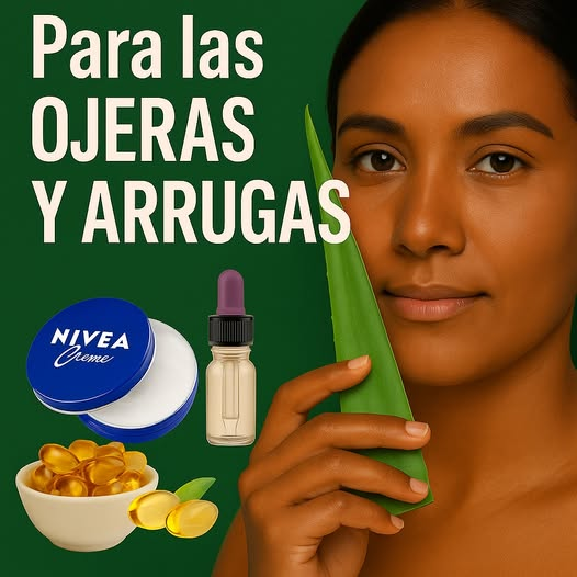 Elimina Ojeras y Líneas Finas con Esta Mezcla Casera de Nivea, Vitamina E y Aloe Vera