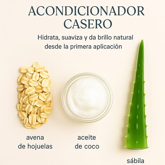✨ Acondicionador Casero Intensivo: Nutrición, Brillo y Suavidad Natural