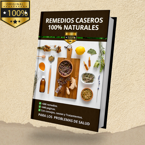 Libro de Remedios Caseros 100% Naturales